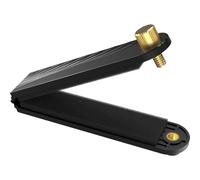 Clispeed Silenciador De Guitarra AcúStica Clip Metal Negro Para Reducir Volumen Con Sonido Claro Y Ajustable PortáTil Compatible Con Varias Guitarras