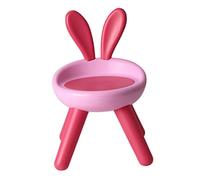 CLISPEED Sillón Reclinable para Taburete Antideslizante De Color Rosa Hogar Jardín De Infancia Respaldo Cómodo