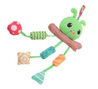 CLISPEED Sonajero Colgante para Cuna y Asiento de Coche Juguete de Ñiño con Forma de Animal de Peluche Móvil Ajustable y Compacto para Recién Nacidos Estimula Sentidos y Desarrollo