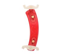 CLISPEED Soporte de Hombro Almohadilla Cómoda Que Reduce la Presión Espalda de Goma Roja para Violín para Músicos Principiantes y Profesionales