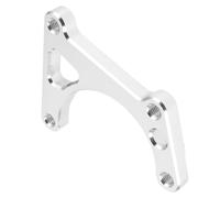 CLISPEED Soporte de Montaje de Pinza de Freno Trasero para Bicicleta Eléctrica Modelo N1, Adaptador de Freno Mecánico de Aleación de Aluminio Plateado, Compatible con Scooters y Motos,