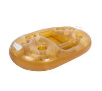 CLISPEED Soporte Inflable para Bebidas Piscina Flotador Ligero Portavasos Flotante Portátil de PVC Diseño Decorativo Fiesta Verano Reutilizable