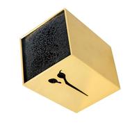 CLISPEED Soporte para Tijeras de Peluquería Dorado Estuche Organizador de Herramientas de Corte para Salón y Hogar Almacenamiento Flexible y Compacto para Tijeras Peines y Cortapelos