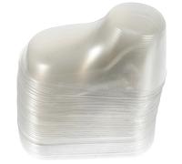 CLISPEED Soporte Transparente para Zapatos de Ñiño 8 CM Molde para Calcetines y Patucos Set de 40 Piezas para Aprendizaje Marcha y Mantenimiento de Calzado Infantil