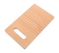 CLISPEED Tabla De Lavar Educativa De Madera De Haya Pequeña para Niños, Herramienta Didáctica Portátil para Lavar Ropa Infantil, Adecuado para Viaje y Actividades Prácticas