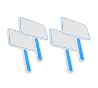 CLISPEED Tablero de Mano Borrable para Eventos Deportivos, Paquete de 4 Piezas de Espuma Azul, Fácil de Limpiar y Suave al Tacto