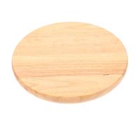CLISPEED Taburete Redondo de Madera Maciza Asiento de Repuesto con Borde U Accesorio Resistente para Taburetes de Cocina y Barras Altas Fácil Instalación y Diseño Estable