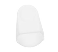 CLISPEED Tapa Protectora Para Saxofón y Clarinete Funda De Silicona Mediana (blanca) Accesorio Antirruido y Portátil Para Boquilla