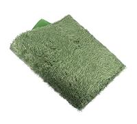 CLISPEED Tapete De Césped Artificial para Reptiles, Estera De Musgo Absorbente De Algodón 45x30 Cm, Sustrato Transpirable para Terrarios De Tortugas y Anfibios