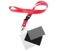 CLISPEED Tarjetas Grises para Videografía Aleación de Aluminio, Portátil y Precisa para Balance de Blancos y Exposición en Fotografía Profesional