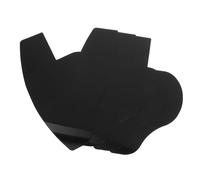 CLISPEED Tarjetas Para Diseño De Línea Capilar y Barba 4 Piezas Tamaño Pequeño Plástico Negro Para Hombres Uso Spray De Fibras Capilares Cuidado Personal Maquillaje Facial