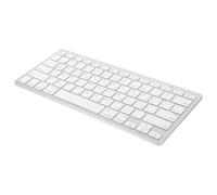 CLISPEED Teclado Hebreo Inalámbrico Ultrafino de Membrana, Teclado Silencioso para Computadora de Escritorio, Adecuado para Oficina y Estudio