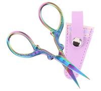 CLISPEED Tijeras de y Costura con Funda Juego de Tijeras de Tela Pequeñas y Ligeras para Manualidades Afiladas y para y de Hilo