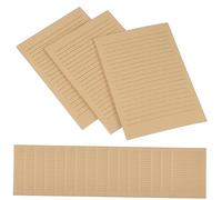 CLISPEED Vintage 200 Hojas Papel de Papelería con Líneas Escritura Suave para Correspondencia Decorativo