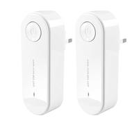 CLIUNT Controlador de ácaros del polvo, 2 piezas repelente ultrasónico enchufable, purificador de aire Loniser Reino Unido, mata ácaros para respirar alergias al asma y problemas de eccema, seguro