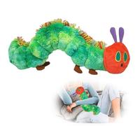 CLIUNT Peluche de oruga de 27 cm, oruga pequeña, oruga de peluche, oruga suave, oruga pequeña