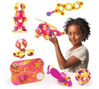 Clixo Crew 30 Piezas - Juguete magnético Flexible y Duradero, diseño Modular Stem estimula Creatividad. Juego multisensorial. Juega en Cualquier Lugar