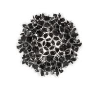 Clizia Mama Non Mama Aplique/ Lámpara de Techo Grande Negro