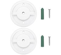 CLKE 2 unidades con Tapo C200 con tp_link C210 Smart Camera Montaje en Pared Base TL70 Accesorios Compatible con Cámara Tapo Exterior Compatible con Cámara Soporte de Pared Blanco 55 cm con Tornillo