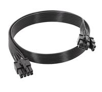 CLKE Cable PCIE para Corsair, Thermaltake y más, 65 cm, 8 pines, Negro