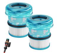CLKE Juego de 2 filtros HEPA de repuesto para Dyson V16 Piston Animal Submarine DS60 Cleaner, Filtros Piezas de repuesto para aspiradora, Lavables Reutilizables, 2 filtros, 1 cepillo de limpieza