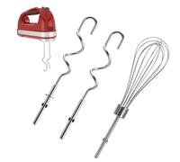 CLKE Juego de 3 ganchos para amasar batidora de mano para KHMPW | KitchenAid Kitchenaid Batidor de acero inoxidable para batidora de mano KitchenAid, accesorio de cocina