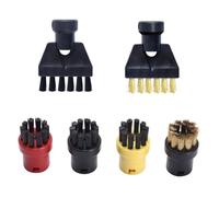 CLKE - Juego de 6 cepillos para limpiador de vapor para Karcher SC1 SC2 CTK10 SC3 SC4 SC5 SC7, para cocina, cuarto de baño