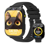 clleylise Reloj Inteligente Niño/Niña - Smartwatch para Niños con Monitor de Sueño, Modos de Deporte, Contador de Calorías, 18+ Juegos Educativos Niños de 4+ Años (Negro 2)