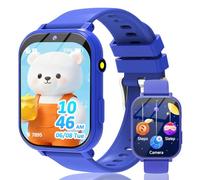 clleylise Reloj Inteligente Niño/Niña - Smartwatch para Niños con Monitor de Sueño, Modos de Deporte, Contador de Calorías, 18+ Juegos Educativos Niños de 4+ Años (Azul)