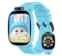 clleylise Reloj Inteligente Niños y Niñas 18+ Juegos (Azul)