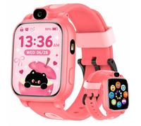 clleylise Reloj Inteligente Niños y Niñas 18+ Juegos (Rosa)