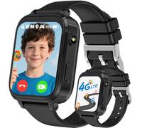 clleylise - Reloj inteligente para niños, 4G, IP68, impermeable, reloj de teléfono infantil, con GPS, SOS, llamadas, videollamadas, chat vocal, modo clase, linterna de bolsillo, despertador, regalo