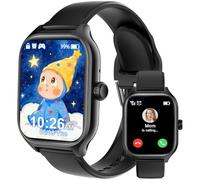 clleylise Reloj inteligente para niños y niñas, reloj inteligente para niños con 18 juegos divertidos, cámara de 8 MP, contador de pasos y monitoreo del sueño, alarma, linterna, para niñas y niños