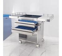CLLXDZ Carrito Auxiliar con Ruedas, Carro Auxiliar con Ruedas, Carrito de Cocina, Carro de Cocina con Ruedas, for Laboratorio, Clínica y más