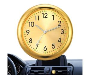 Clock For Car Dashboard - Glow In The Dark Car Dashboard Watch | Automotive Replacement Clocks Quartz, Stick On Clock For Caar Dashboards Boat Bike