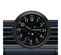 Clock For Car Dashboard, Pocket Clock For Car, Quartz Luminous Vintage Watch With Clip And Sticker, Dashboard, Motorcycle, Vehicle Interior Vent Decoration