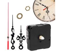 Clock Hands And Motor Kit - PP, 2.17x2.17x0.59in Clock Repair Kit High-Torque Shaft | Non-Ticking Silent Movement Replacement, Large Wall Clocks Mechanism For DIY Clocks, Office, Home, Workshop