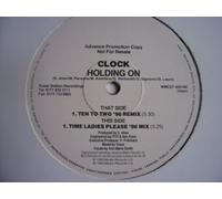 CLOCK Holding On Uk 12" promo