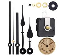 Clock Parts Repair Kit - Clock Replacement Mechanism | Clocks Hands and Motor Kit | Precise ClockMovement ClockMechanism Replacement | Clocks Movement Kits Mechanisms Kits for Wall