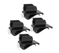 Clockjuan 4 soportes para palos de golf, accesorios para bolsas de palos de golf, organizador de clips para bolsas de palos de golf, clip de plástico duradero para hombres y mujeres, accesorios de