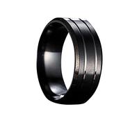 ClodeEU Anillos para mujer, de acero inoxidable, para hombre, versión coreana de titanio, anillos Dteel de moda masculina, regalos de San Valentín para novia, regalos de cumpleaños, oro rosa, oro