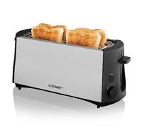 Tostadora - CLOER 209546189, 1380 W, 2 ranuras, 4 rebanadas, Inox