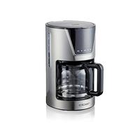 cloer 5257 Cafetera de filtro para 12 tazas, función de mantener caliente, Cuchara medidora, Niveles de aroma seleccionables, pantalla táctil LCD, temporizador, tamaño del filtro 1 x 4, 900 W