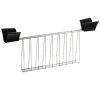 Cloer 761 - Rejilla para hacer sándwiches en la tostadora, color plateado