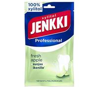 Cloetta Jenkki Xylitol Fresh Chicle sabor Manzana – 10 paquetes de 80 g