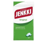 Cloetta Jenkki Xylitol Spearmint Chicle 4 Packs of 30g