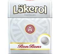 Cloetta Lakerol BonBons pastillas 4 cajas of 25g