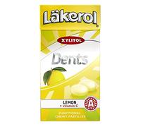 Cloetta Lakerol Dents Lemon pastillas 48 cajas of 36g