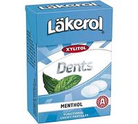Cloetta Lakerol Dents Menthol pastillas 24 cajas of 85g