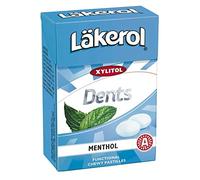 Cloetta Lakerol Dents Menthol pastillas 12 cajas of 85g